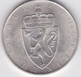 Norvegia 10 kroner 1964, Europa, Argint