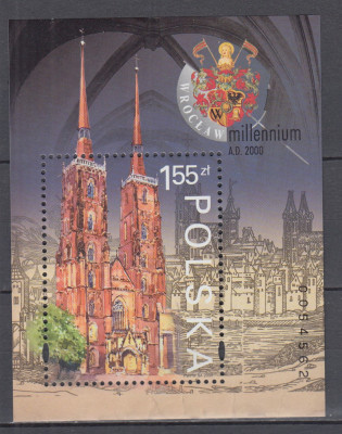 POLONIA 2000 WROCLAW MILENIU BLOC MNH foto