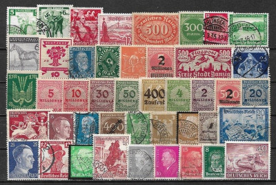 5746 - Lot timbre Germania veche foto
