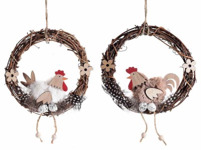 Set 2 coronite Paste Chicky 16 cm foto