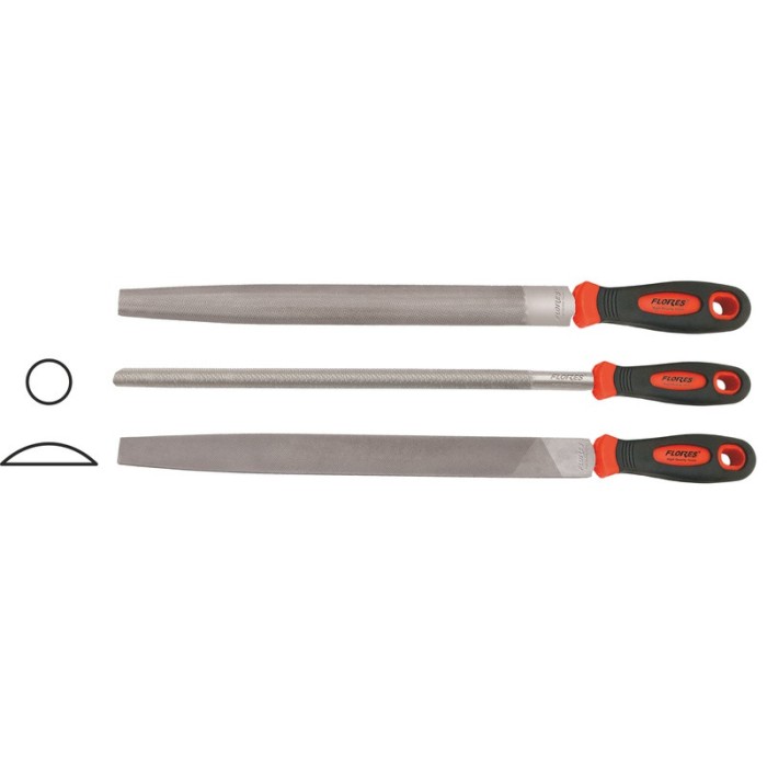 Set pile, 380 mm - 3 buc / set