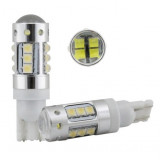 ​Bec Pozitie T10 16SMD Epistar 2525 80W 12V Lumina Alba 090817-12, General