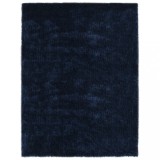 Cumpara ieftin Covor cu fir lung, albastru, 160 x 230 cm