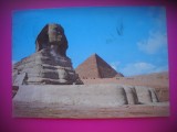 HOPCT 6638 SFINXUL SI PIRAMIDELE LUI KEOPS .-EGIPT-STAMPILOGRAFIE-AFRICA-CIRCULATA