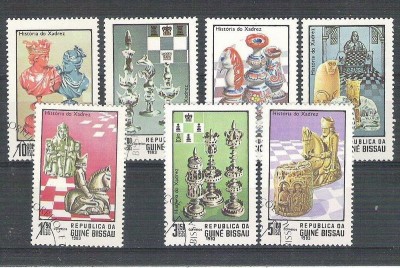 Guinee Bissau 1983 Chess, used G.193 foto