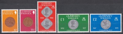 Guernsey 1980 - Monede, Cota 9 EURO, MNH foto