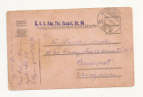 D1 Carte Postala Militara k.u.k. Imperiul Austro-Ungar , 1917, Budapesta, Circulata, Printata