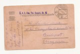 D1 Carte Postala Militara k.u.k. Imperiul Austro-Ungar , 1917, Budapesta, Circulata, Printata