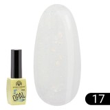Bază pentru unghii Opal Rubber Base, Global Fashion 8 ml, 17