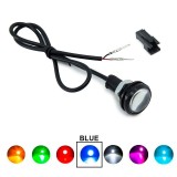 Lampa stop trotineta electrica LED 12V eagle eye albastru