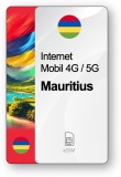 eSIM Internet Mauritius, valabil 7 zile, trafic Nelimitat, Premium