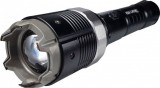 Electrosoc metalic cu lanterna pentru autoaparare si reglaj focusat HY-8810
