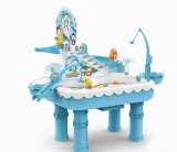 Set Magnetic , zPenguin Fishing, cu Muzica si Traseu de Schi