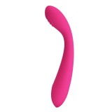 Vibrator Jessica, 10 Moduri Vibratii Puternice, Silicon, USB, Roz, 15.8 cm