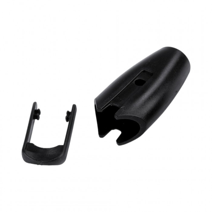 Clema plastic pentru lesa, diametru 14 mm Negru