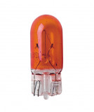 Bec 12V - WY5W - 5W Semnalizare galben soclu sticla W21x95d 1buc Lampa Garage AutoRide