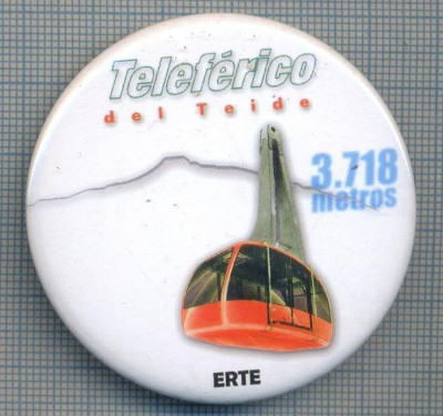 AX 613 INSIGNA - TELEFERICO DEL TEIDE-3718 METROS-ERTE-TENERIFE-INSULELE CANARE foto
