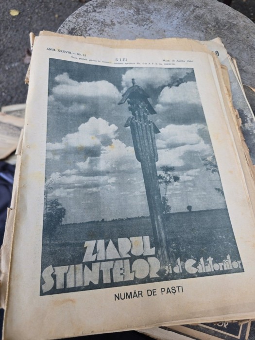 Ziarul Științelor și al Călătoriilor nr.15/1934