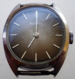 K.349 CEAS MECANIC DE DAMA BULOVA 6CL 17 JEWELS SWISS MADE DEFECT