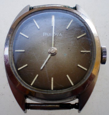 K.349 CEAS MECANIC DE DAMA BULOVA 6CL 17 JEWELS SWISS MADE DEFECT foto