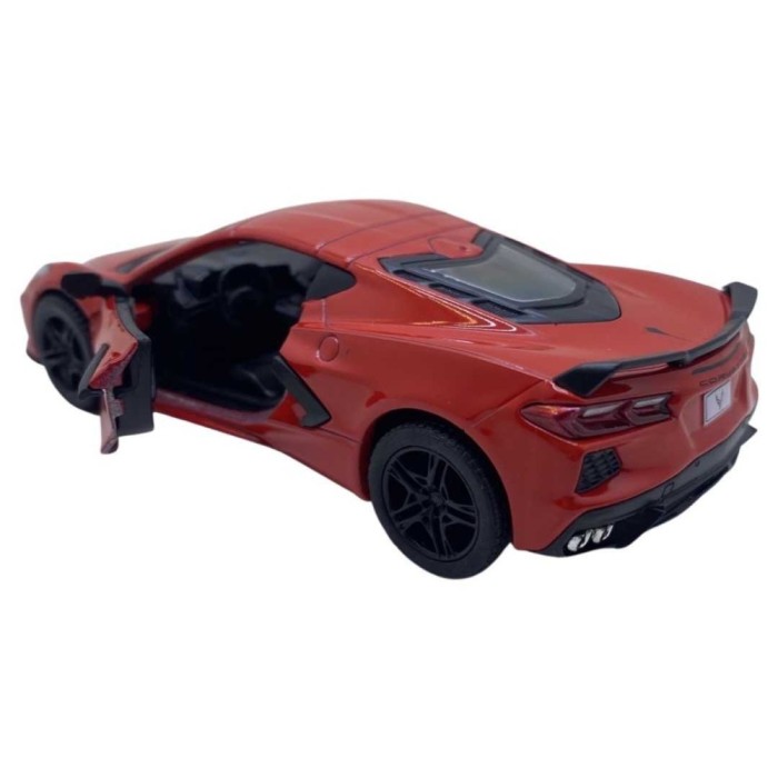 Macheta 2021 Corvette C8 1/36 rosu Kinsmart
