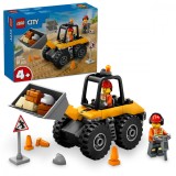 LEGO Incarcator pe roti galben pentru constructii Quality Brand