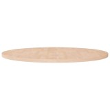 Cumpara ieftin Blat de masa rotund, &Oslash;90x2,5 cm, lemn masiv stejar netratat