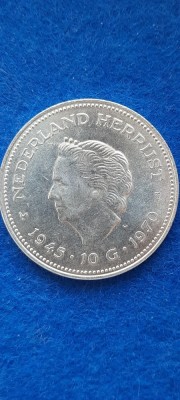 OLANDA 10 GULDEN 1970 foto