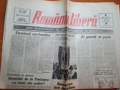 romania libera 3 martie 1990-sinuciderea generalui gica popa foto