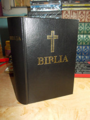 BIBLIA SAU SFANTA SCRIPTURA , TEOCTIST , CU APROBAREA SFANTULUI SINOD , 1992 foto