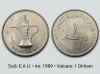 D3 / EAU 1989 1 dirham aUNC, Asia