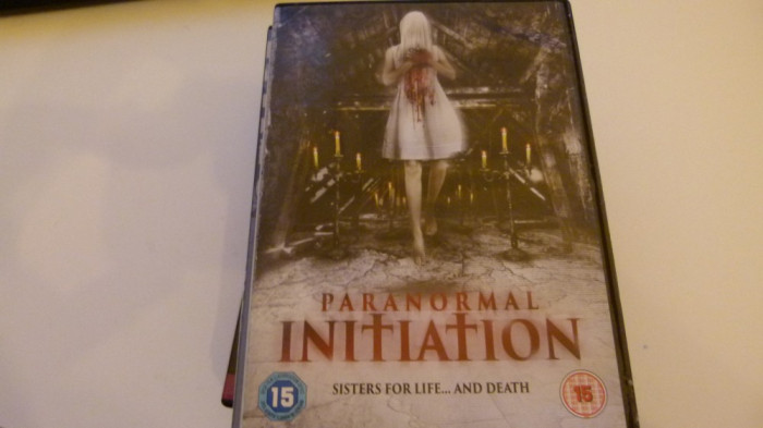 paranormal initiation,dvd