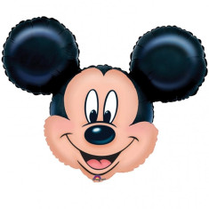 Balon folie figurina mare cap Mickey Mouse - 69x53cm, Amscan 07764 foto