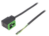 Conectori pentru supape mufă PIN: 3 Pas pini: 11mm mamă 24V