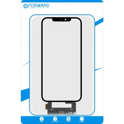 Touchscreen Forward Guard OCA pentru Apple iPhone 12 Pro Max, Versiune IC, Negru foto