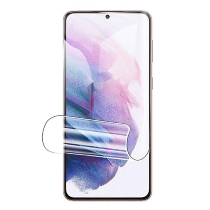 Folie de protectie compatibila cu samsung galaxy s21 plus, flexible, silicon, protectie completa,instalare usoara, full glue,hydrogel htpmag&Acirc;&reg;, transp