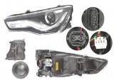 Far Audi A1 (8x), 04.2010-01.2015, fata, Stanga, bi-xenon; cu LED daytime running light; D3S+LED; electric; fara motoras; fara LED controlling unit,, ZKW