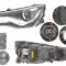 Far Audi A1 (8x), 04.2010-01.2015, fata, Stanga, bi-xenon; cu LED daytime running light; D3S+LED; electric; fara motoras; fara LED controlling unit,