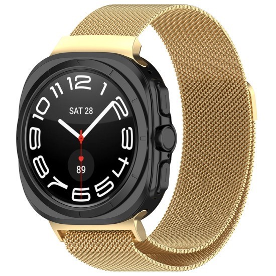 Curea pentru Samsung Galaxy Watch Ultra&nbsp;47mm - Techsuit Watchband 35mm (W009) - Gold