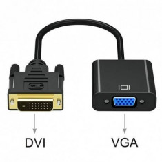 Cablu adaptor OEM DVI-D 24+1-VGA foto