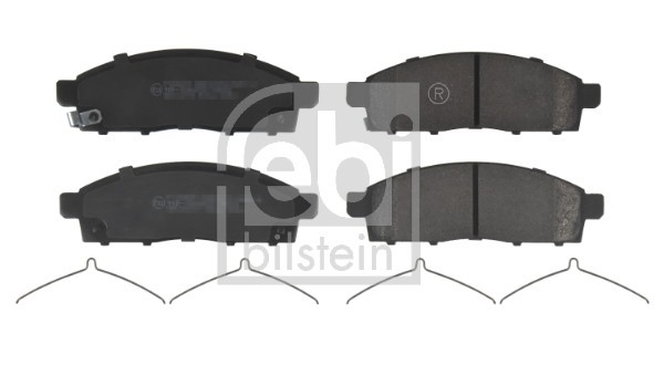 FEBI BILSTEIN 16624 set placute frana,frana disc