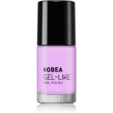 Cumpara ieftin NOBEA Day-to-Day Gel-like Nail Polish lac de unghii cu efect de gel culoare #N69 Sweet violet 6 ml