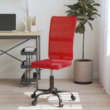 vidaXL Scaun de birou reglabil &icirc;n &icirc;nălțime, roșu vin, plasă și textil