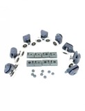 Set 24 piese reconditionare cabina de dus culoare Gri