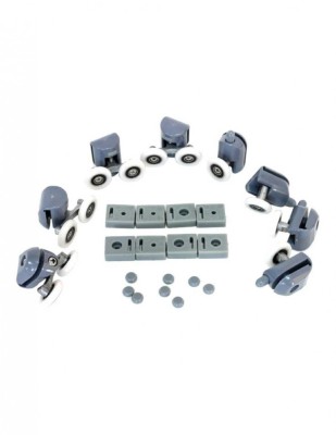 Set 24 piese reconditionare cabina de dus culoare Gri foto