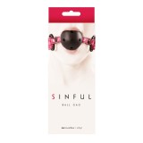 Sinful Ball - Căluș BDSM, roz