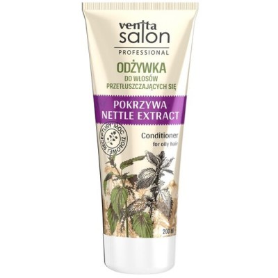 Balsam pentru par gras cu extract de urzica, Venita Salon Professional, 200ml foto