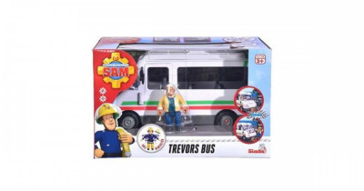 Set de jucarii pentru autobuzul Trevor din Pompieru Sam - Simba Toys foto