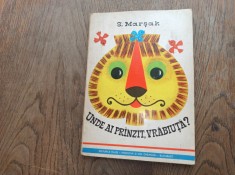 UNDE AI PRANZIT, VRABIUTA? de S. MARSAK (1976) CARTE 3D