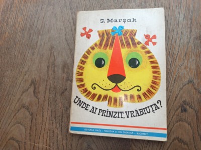 UNDE AI PRANZIT, VRABIUTA? de S. MARSAK (1976) CARTE 3D foto